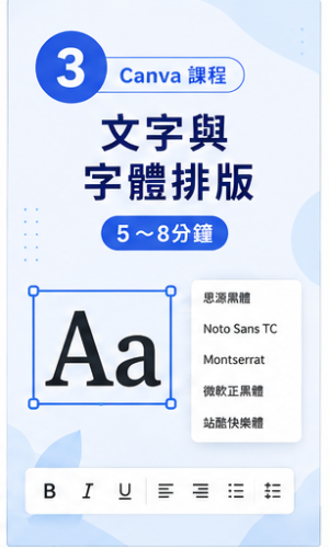 文字與字體排版